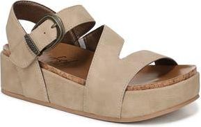 Blowfish Isabel Platform Sandal in Sand Faux Nubuck at Nordstrom Rack, Size 8.5