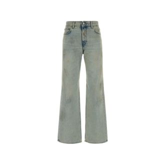 Haikure Wide Jeans, female, Blue, Size: W29 Korea Denim