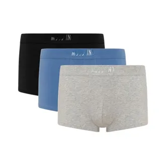 Moschino Logo Band Set of 3 Boxers - male - Moschino - Underpants - Multicolor - 2XL - Underwear