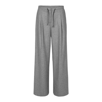 Nine In The Morning Pantalone spinato - Dames - Broeken - Grijs - Maat: W28 Zijde