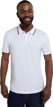 Mountain Warehouse Tournament IsoCool Mens Polo White 3XL