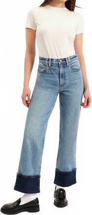 Daze Denim Eastside High Rise Loose Jean In Plunge