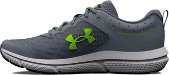 Under Armour Charged Assert 10 4E Wide Gravel Lime Surge 3026176-101