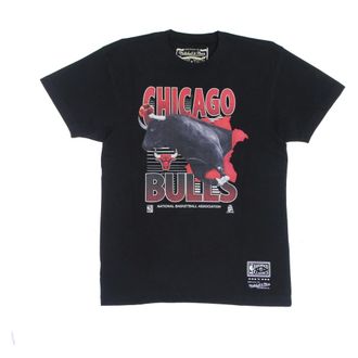 Mitchell & Ness Hombre, Camisetas, Negro, Talla: S