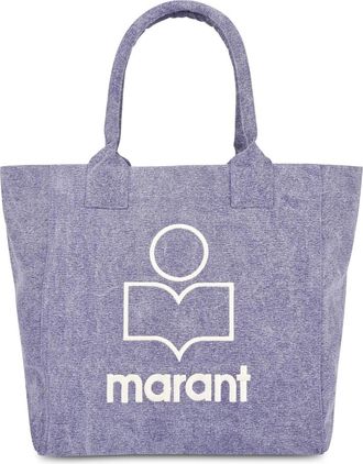 Isabel Marant Dames, Tassen, Paars, Maat: ONE Size Katoen