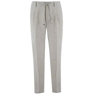 Berwick 1707 Uomo, Pantaloni, Grigio, XL, new