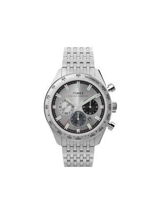 Timex Waterbury Chronograph 41mm - men - stainless steel - One Size - Grey