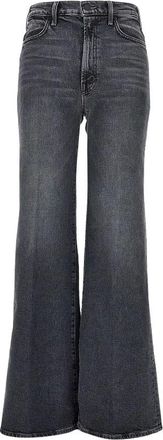 Mother Jeans The Hustler Roller Sneak - - Jeans - Donna - Grigio - W29