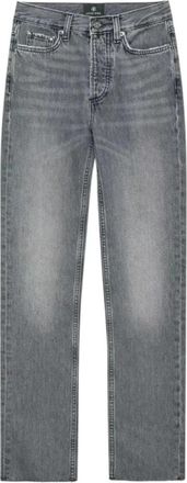 Anine Bing Bruno Jean - Dames - Regular Fit Jeans - Grijs - W29 - Katoen - Jeans
