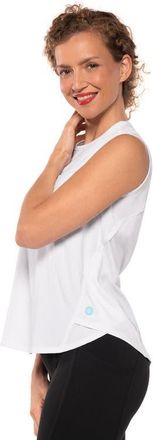 Coolibar Womens Accelera Tank, UPF 50+ Sun Protection in White at Nordstrom, Size X-Small