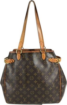 Louis Vuitton Brown Monogram Handbag Shoulder Bag Tote Bag (Pre-Owned)