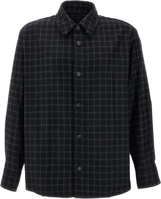 A.P.C. A.p.c. - Bobby Overshirt - Heren - Overhemden - Zwart - Maat: S Katoen