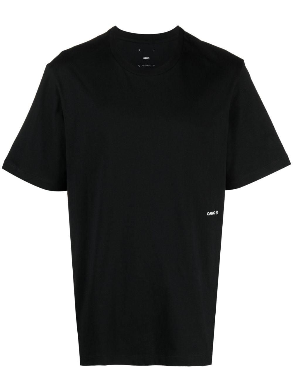 Tシャツ・カットソー OAMC BLACK COTTON T-SHIRT Oamc/オーエーエムシー｜ブラック コットン Tシャツ