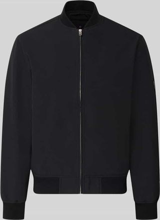 Jack & Jones Bomberjacke mit Stehkragen Modell BLAASPEN in Black, Gr&ouml;&szlig;e XXL