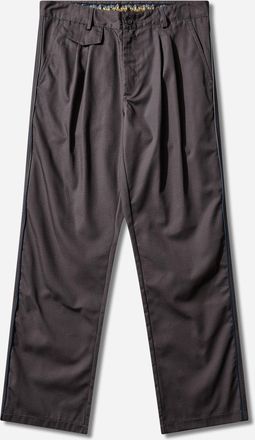 GR10K Men s Piping Ripstop Pants Stone Grey