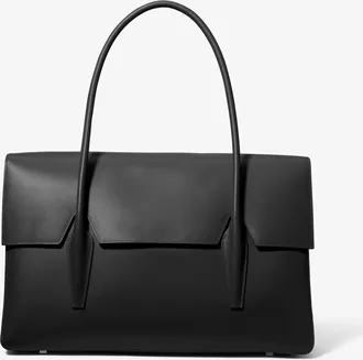 Michael Kors Natasha Large Leather Satchel