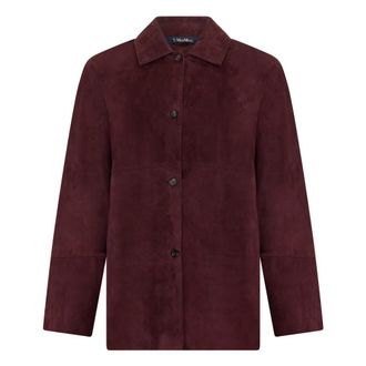 Max Mara Dames, Jassen, Rood, Maat: XS Su&egrave;de