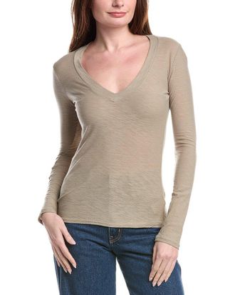 James Perse Relaxed V-Neck T-Shirt