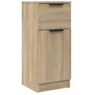vidaXL Vidaxl - Aparador De Madera Contrachapada Roble Sonoma 30x30x70 Cm