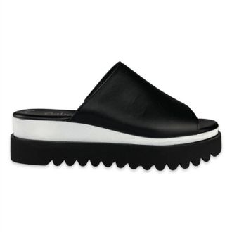 Gabor Womens Zwart Slippers In Black Slide
