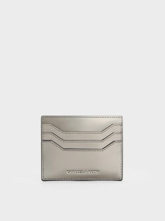 Charles & Keith Carli Metallic Multi-Slot Card Holder
