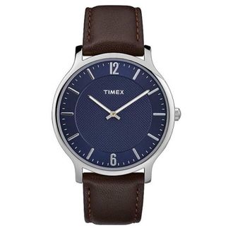 Timex Metropolitan Quartz Blue Dial Mens Watch TW2R49900