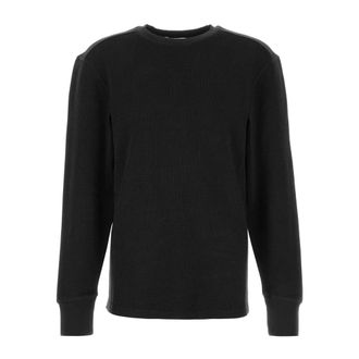 Entire studios Sweatshirts, male, Black, Size: XS Cotton Sweater