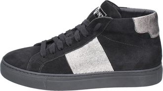 Stokton Suede Damessneakers - Dames - Sneakers - Zwart - 37 EU - Su&egrave;de - Schoenen
