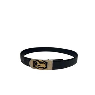 Celine Pre-owned Vintage Leather Belt - female - Celine Vintage - Vintage Belts - Black - ONE SIZE - Pre-owned