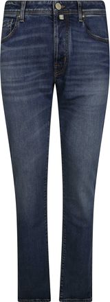 Jacob Cohen Bard Five-Pocket Slim Fit Denim Jeans