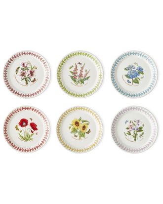 Portmeirion Set of 6 Botanic Garden Meadow Bread Plates