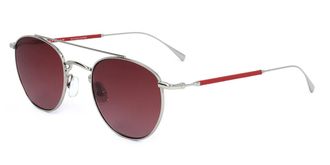 Derek Lam Lorai SILRD Mens Sunglasses Silver Size 48
