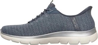 Skechers Dames, Schoenen, Grijs, Maat: 40 EU Leer