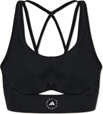 adidas by Stella McCartney True Strength Yoga Sportbeha - Dames - Sport BHs - Zwart - XS - Polyester - Fitness