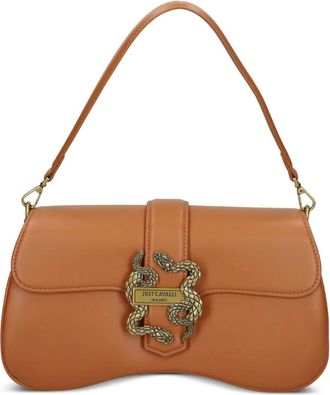 Just Cavalli Borsa a spalla con fibbia serpente - Arancione