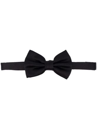 Valentino Garavani silk bow tie - men - Silk - One Size - Black