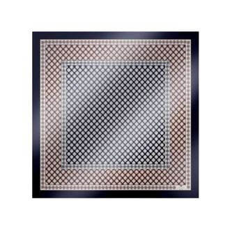 Max Mara Scarves, female, Blue, Size: ONE SIZE Wkaonesto Square Foulard