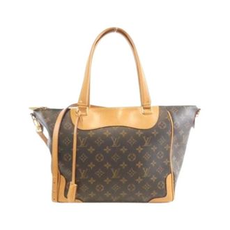 Louis Vuitton Pre-owned Handbags, female, Brown, Size: ONE SIZE Pre-owned Monogram Canvas Handbag