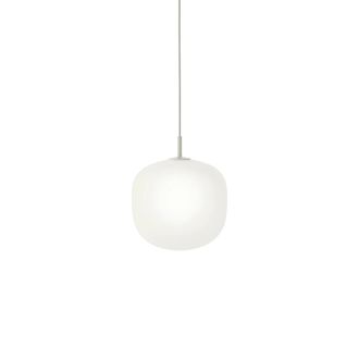 MUUTO Rime Pendelleuchte &Oslash; 25 cm, opal / grau