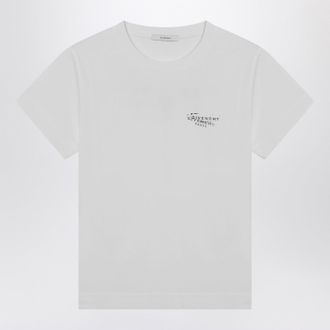Givenchy Wei&szlig;es T-Shirt von Givenchy mit Logo-Print