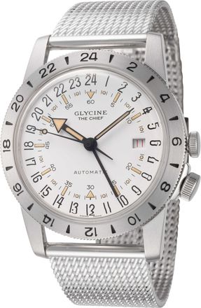 Glycine Airman The Chief GMT Mens Watch