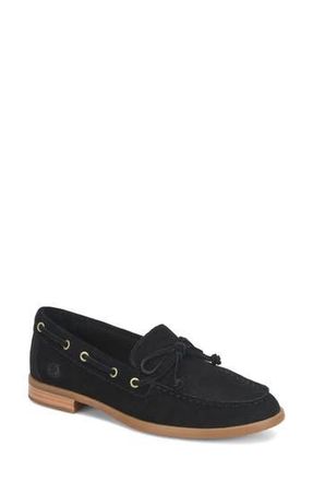 B&oslash;rn Callie Boat Shoe in Black Suede at Nordstrom Rack, Size 7.5