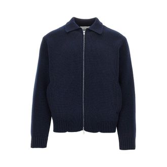 Laneus Wool knitted cardigan Man 48