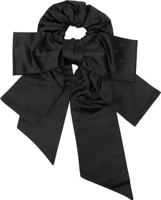 Alexander McQueen Bow Skull Hair Accessory