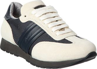 Brioni Suede-Trim Runner Sneaker
