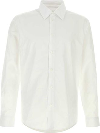 Burberry White Cotton Shirt