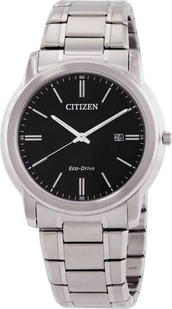 Citizen Eco-Drive Black Dial Mens Watch AW1218-56E