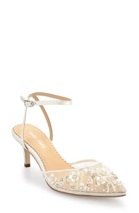 Bella Belle Rosa Pump in Ivory Silk at Nordstrom, Size 8