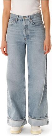 A Gold E Loose-fit Jeans - Dames - Loose Fit Jeans - Blauw - W29 - Jeans