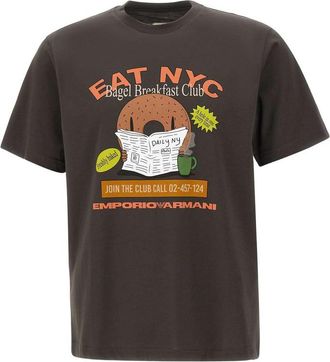 Emporio Armani Short-sleeve Crew-neck T-shirt